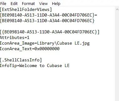 Can-open-the-file-using-the-notepad. كيفية إزالة ملف desktop.ini من جهاز الكمبيوتر الخاص بك