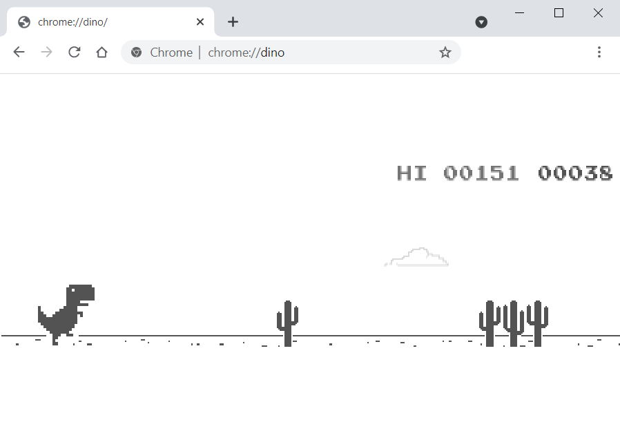Chrome-Dino-Game كيفية اختراق لعبة Chrome Dinosaur