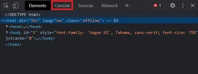 Click-on-Console كيفية اختراق لعبة Chrome Dinosaur