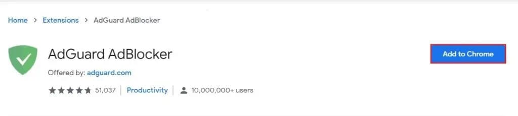 Click-on-add-to-chrome-to-add-extension-1024x230-1 كيفية منع الإعلانات على Crunchyroll مجانًا