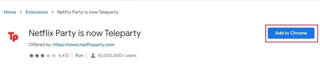 Click-on-add-to-chrome-to-install-extension-1-1024x229-1 كيفية استخدام حفلة Netflix Party لمشاهدة الأفلام مع الأصدقاء
