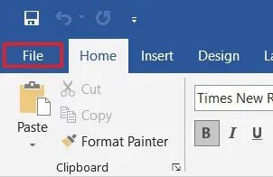 Click-on-file-fro-m-Word-taskbar كيفية تحويل Word إلى JPEG