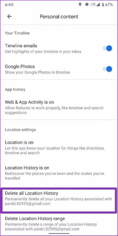 Delete-all-Location-History-on-Google-Maps_40dd5eab97016030a3870d712fd9ef0f كيفية عرض وإدارة سجل المواقع في Google Maps