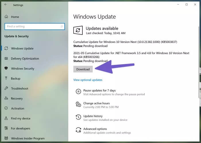 Download-Windows-10-update_935adec67b324b146ff212ec4c69054f أفضل 8 طرق لإصلاح عدم فتح مستكشف الملفات File Explorer على Windows 10
