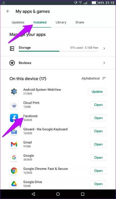 Facebook-Messenger-Play-Store_4d470f76dc99e18ad75087b1b8410ea9 أفضل 6 طرق لإصلاح خطأ للأسف توقفت العملية android.process.acore