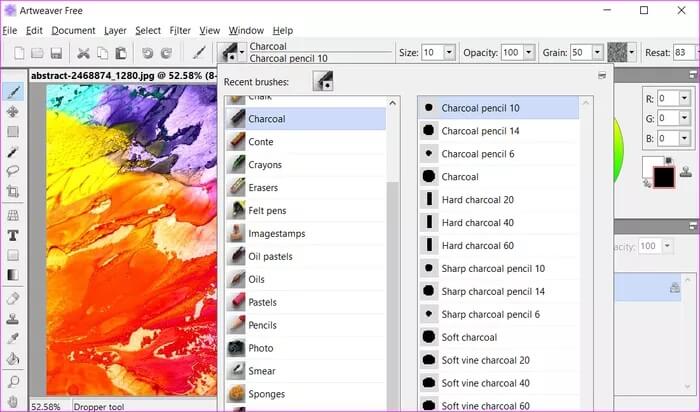 Free-Digital-Painting-Apps-for-Windows-10-4_935adec67b324b146ff212ec4c69054f 6 من أفضل تطبيقات الرسم الرقمي المجانية لنظام التشغيل Windows 10