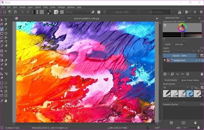 Free-Digital-Painting-Apps-for-Windows-10-6_935adec67b324b146ff212ec4c69054f 6 من أفضل تطبيقات الرسم الرقمي المجانية لنظام التشغيل Windows 10