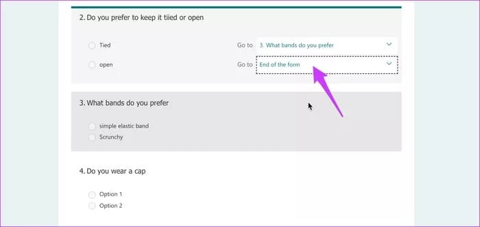 How-to-Add-Branching-in-Microsoft-Forms-individually4_935adec67b324b146ff212ec4c69054f كيفية إضافة أقسام فرعية في Microsoft Forms