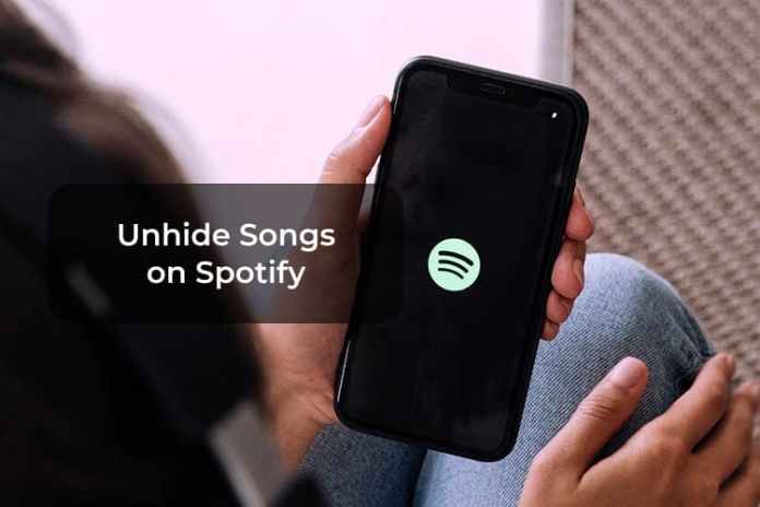 How-to-Unhide-Songs-on-Spotify-F كيفية إظهار أغنية على Spotify