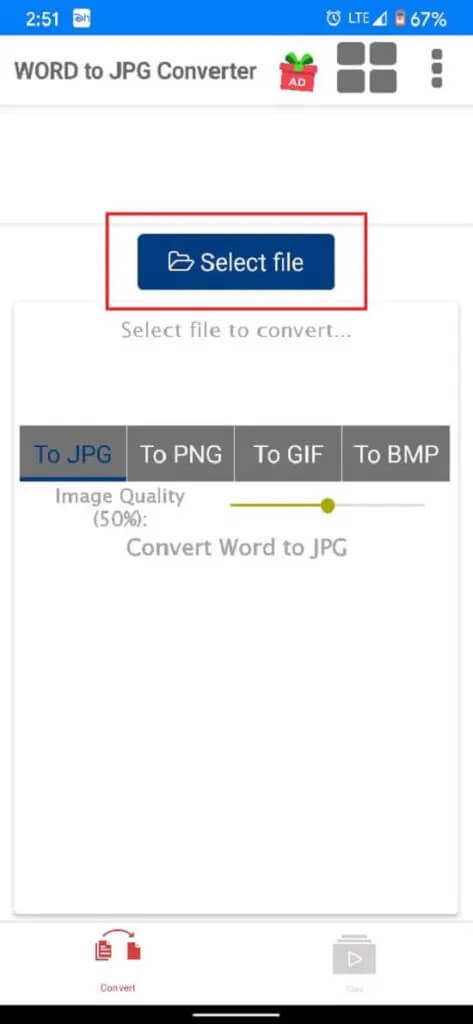In-the-app-tap-on-select-file-473x1024-1 كيفية تحويل Word إلى JPEG