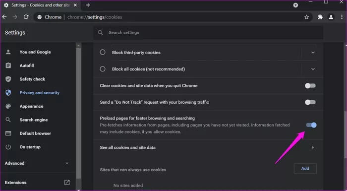 Increase-Download-Speeds-in-Google-Chrome-11_935adec67b324b146ff212ec4c69054f أفضل 11 طريقة لزيادة سرعة التحميل في Google Chrome على Windows