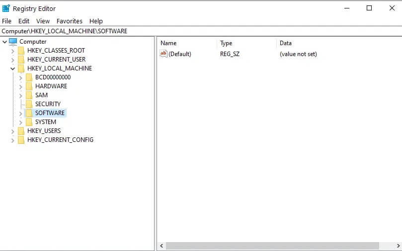 Now-expand-SOFTWARE كيفية إزالة ملف desktop.ini من جهاز الكمبيوتر الخاص بك