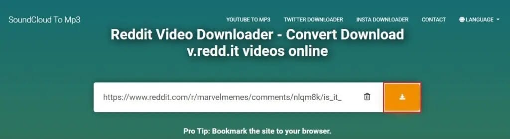 Paste-the-link-in-SoundCloud-to-MP3-and-click-on-download-1024x279-1 كيفية تنزيل مقاطع فيديو Reddit بالصوت