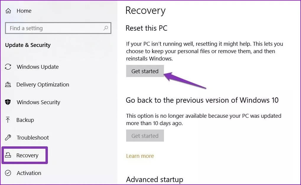 Reset-PC_4d470f76dc99e18ad75087b1b8410ea9 أفضل 7 طرق لحل مشكلة تأخر فتح Windows 10