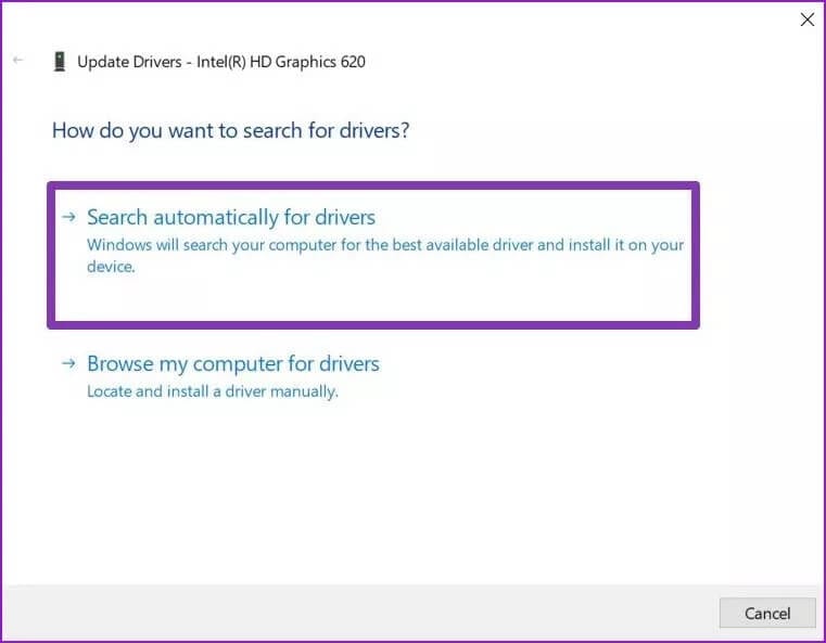 Search-automatically-for-drivers-on-Windows-10_2021-05-14-024118_4d470f76dc99e18ad75087b1b8410ea9 أفضل 7 طرق لحل مشكلة تأخر فتح Windows 10