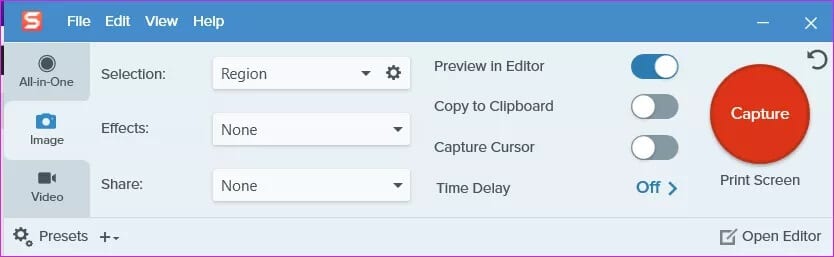 ShareX-vs-Snagit-Which-Is-the-Better-Screenshot-Tool-for-Windows-SN-2_4d470f76dc99e18ad75087b1b8410ea9 ShareX مقابل Snagit: ما هي أفضل أداة لقطة شاشة لـ Windows