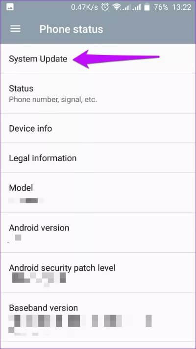 Update-System-Settings-Android-Device_40dd5eab97016030a3870d712fd9ef0f أفضل 7 طرق لإصلاح خطأ بطاقة SIM غير متوفرة على Android