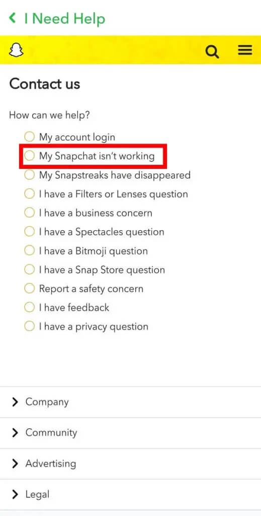 You-are-required-to-tap-on-My-Snapchat-isnt-working.-519x1024-1 كيف يتم التحقق على Snapchat؟