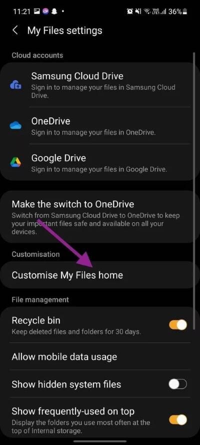 customize-my-files-home_40dd5eab97016030a3870d712fd9ef0f أفضل 10 نصائح وحيل حول Sam­sung My Files على أجهزة Galaxy