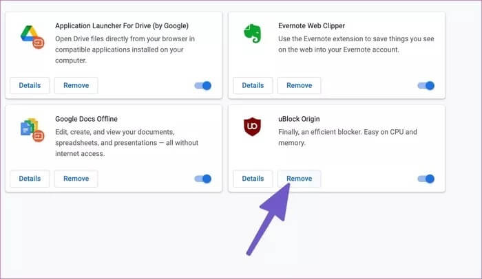 disable-adblocker-on-chrome_2021-05-24-102729_935adec67b324b146ff212ec4c69054f أفضل 9 طرق لإصلاح عدم عمل YouTube على Google Chrome