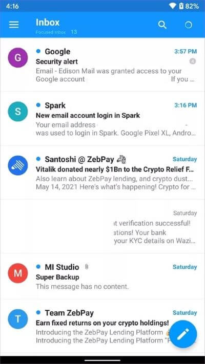 edison-mail-home_40dd5eab97016030a3870d712fd9ef0f أفضل 5 بدائل لـ Microsoft Outlook لنظام Android