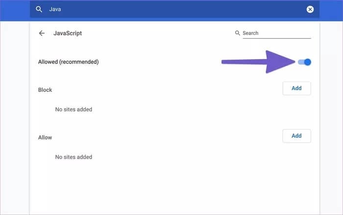 enable-javascript_935adec67b324b146ff212ec4c69054f أفضل 9 طرق لإصلاح عدم عمل YouTube على Google Chrome