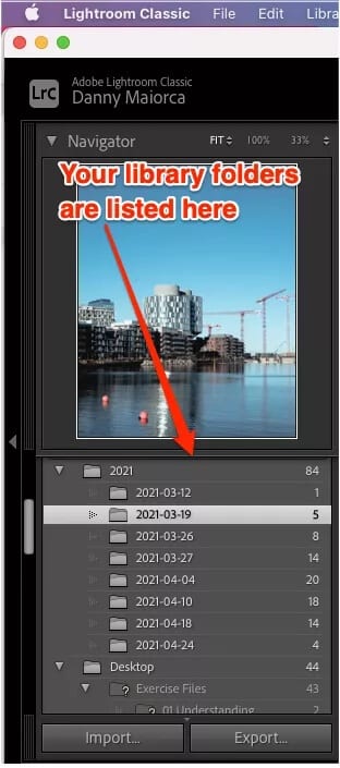 lightroom_locate_library_folder-annotated_4d470f76dc99e18ad75087b1b8410ea9 كيفية إعادة تسمية الملفات دفعة واحدة في Adobe Lightroom
