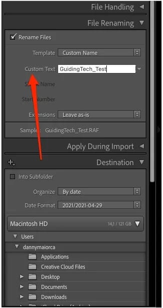 lightroom_rename_file_on_import-annotated_4d470f76dc99e18ad75087b1b8410ea9 كيفية إعادة تسمية الملفات دفعة واحدة في Adobe Lightroom