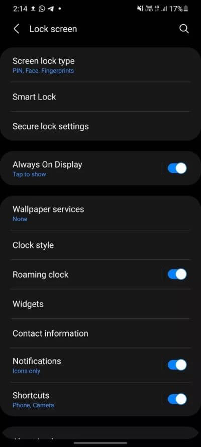 lock-screen-widgets_40dd5eab97016030a3870d712fd9ef0f أفضل 15 نصيحة وخدعة من Samsung One UI 3 لاستخدامه كالمحترفين