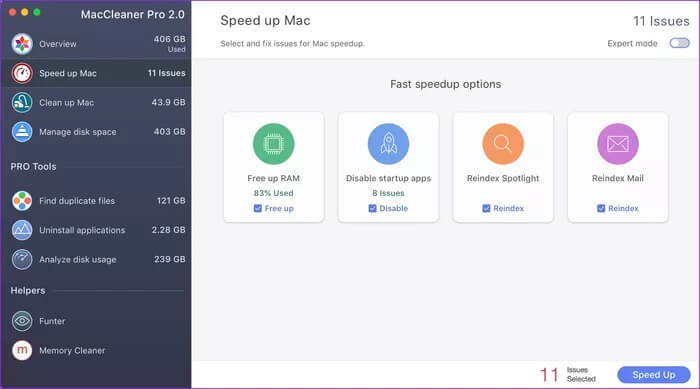 maccleaner-pro-2_935adec67b324b146ff212ec4c69054f أفضل 5 تطبيقات لتنظيف أجهزة Mac وإزالة الملفات غير المرغوب فيها