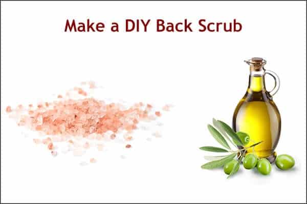 make a diy back scrub - انسداد المسام: الأسباب والعلاج والعلاجات المنزلية والرعاية الذاتية