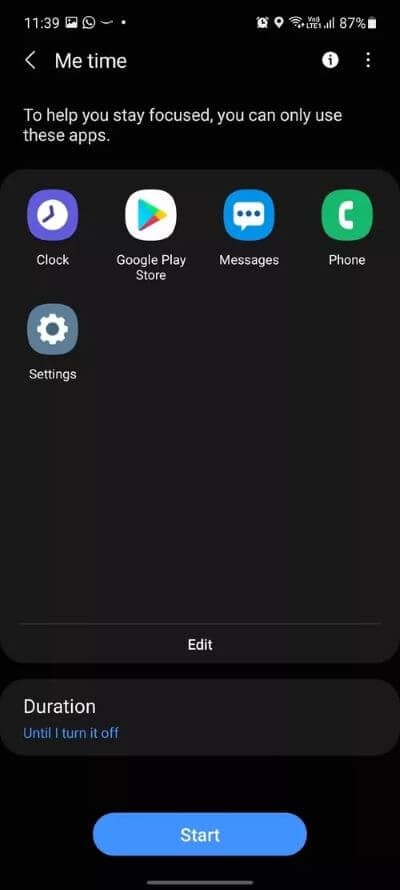 me-time-in-focus-mode_40dd5eab97016030a3870d712fd9ef0f كيفية استخدام الرفاهية الرقمية Digital Wellbeing على أجهزة Samsung Galaxy
