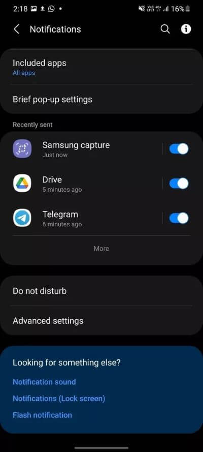 notificaiton-in-status-bar_40dd5eab97016030a3870d712fd9ef0f أفضل 15 نصيحة وخدعة من Samsung One UI 3 لاستخدامه كالمحترفين