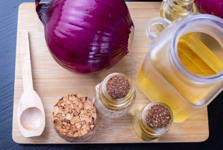 فوائد عصير البصل وزيت جوز الهند للشعر - skin-beauty onion juice and coconut oiيسييسl for hair feat - فوائد عصير البصل وزيت جوز الهند للشعر