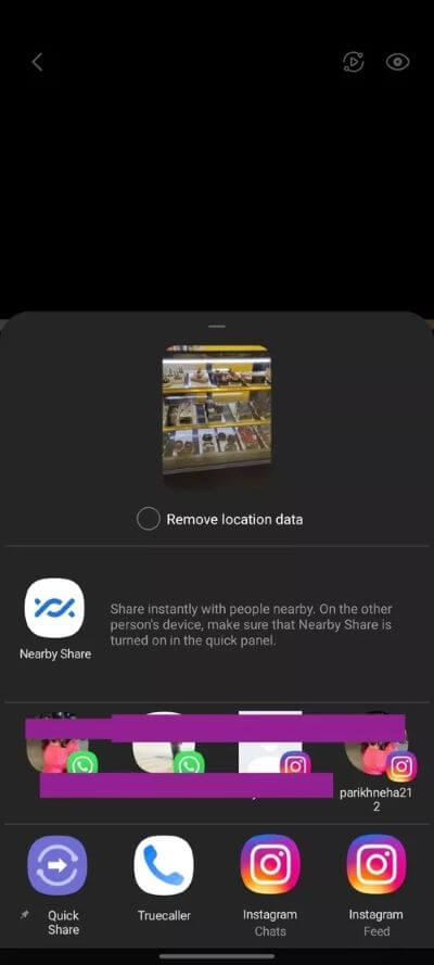 remove-location-data_2021-04-26-155322_40dd5eab97016030a3870d712fd9ef0f أفضل 15 نصيحة وخدعة من Samsung One UI 3 لاستخدامه كالمحترفين