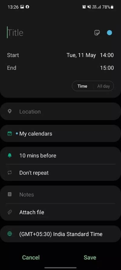 samsung-calendar-add-event_40dd5eab97016030a3870d712fd9ef0f تقويم Samsung مقابل Outlook: ما هو تطبيق التقويم الأفضل على أجهزة Galaxy