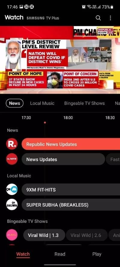samsung-live-tv_40dd5eab97016030a3870d712fd9ef0f Samsung Free مقابل Google Discover: ما الخدمة الإخبارية التي يجب عليك استخدامها