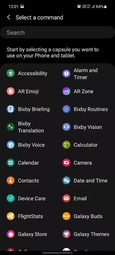 select-the-app_40dd5eab97016030a3870d712fd9ef0f دليل لإعداد واستخدام Bixby Routines على أجهزة Samsung Galaxy