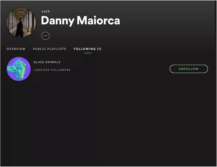 spotify-unfollow-artist_4d470f76dc99e18ad75087b1b8410ea9 كيفية التخلص من فوضى تطبيق Spotify لسطح المكتب