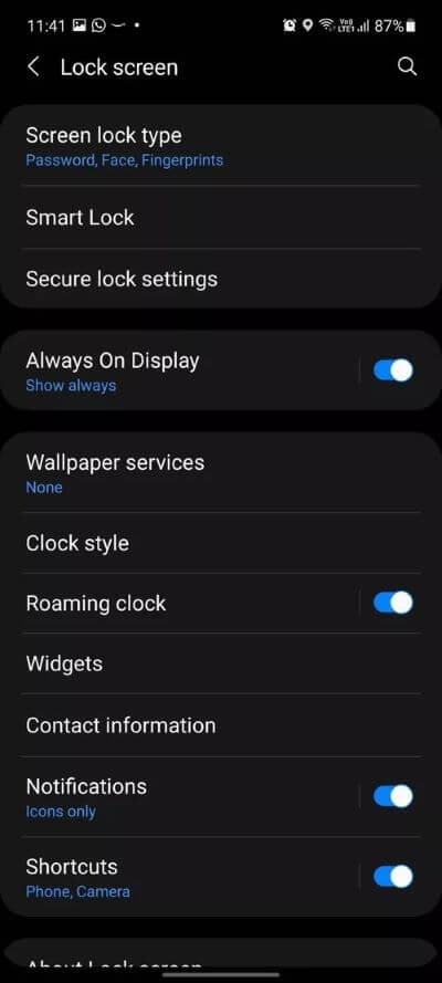 widgets-on-lock-screen_40dd5eab97016030a3870d712fd9ef0f كيفية استخدام الرفاهية الرقمية Digital Wellbeing على أجهزة Samsung Galaxy