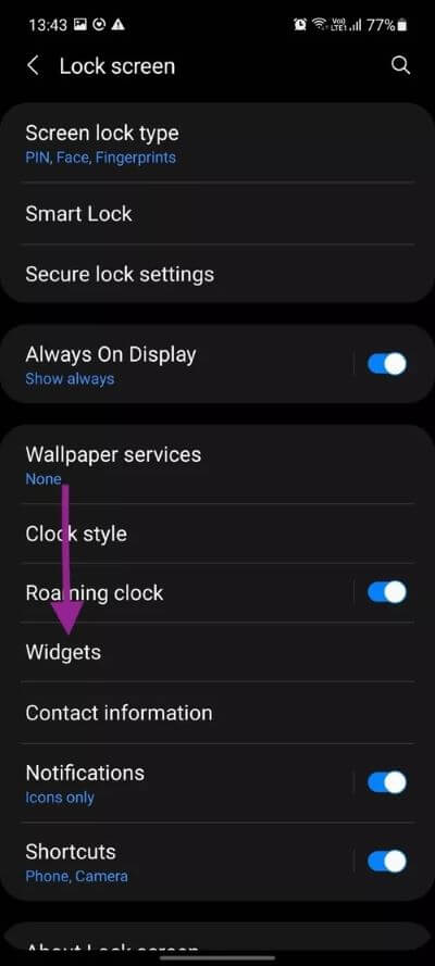 widgets_40dd5eab97016030a3870d712fd9ef0f كيفية تخصيص شاشة القفل على أجهزة Samsung Galaxy