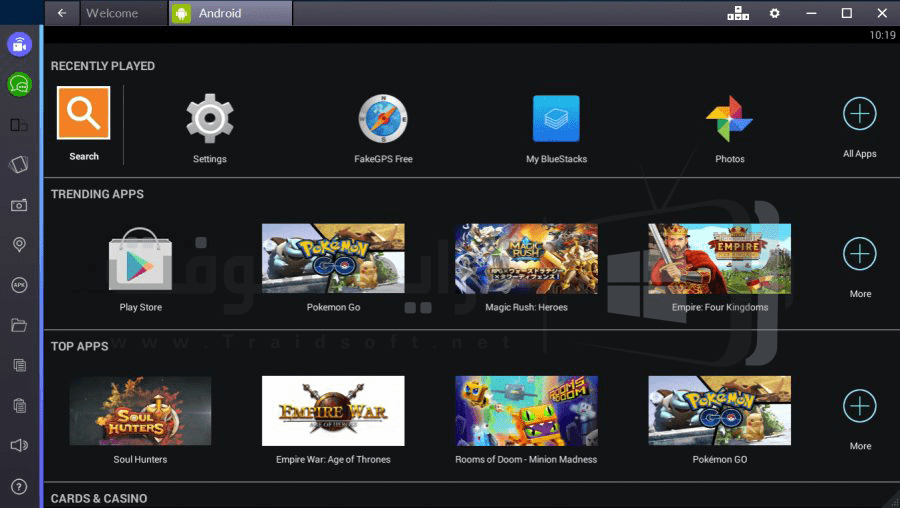 رابط تحميل برنامج bluestacks لويندوز 7 64 bit