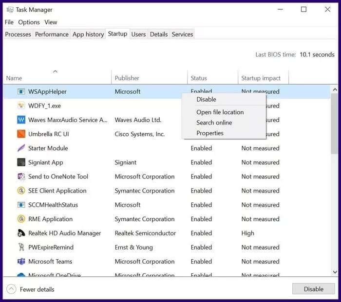15-4 كيفية إصلاح خطأ IRQL_NOT_LESS_OR_EQUAL على Windows 10