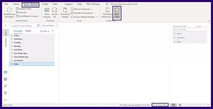 19-1 كيفية إصلاح رسائل البريد الإلكتروني العالقة في صندوق البريد الصادر من Microsoft Outlook