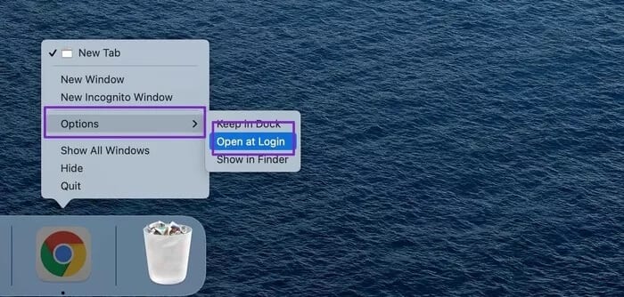 2-16 أفضل 3 طرق لمنع Google Chrome من الفتح عند بدء التشغيل على جهاز Mac