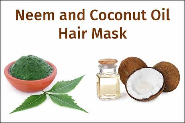 2 neem and coconut oil mask - أفضل 5 أقنعة للشعر لفروة الرأس ذات الرائحة الكريهة