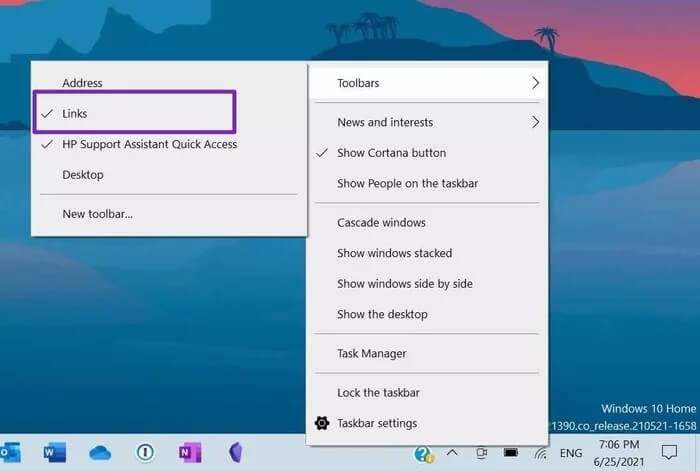 3-13 أفضل طريقتين لوضع أيقونات التطبيقات في منتصف شريط المهام في Windows 10