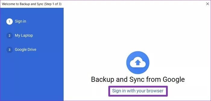 3-23 كيفية إضافة Google Drive إلى File Explorer في Windows 10