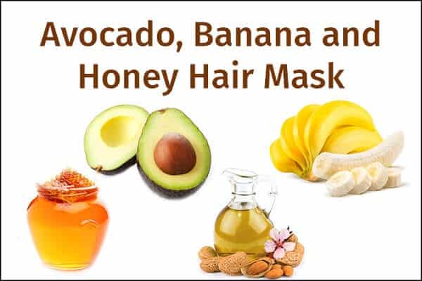 4 avocado banana and honey mask - أفضل 5 أقنعة للشعر لفروة الرأس ذات الرائحة الكريهة