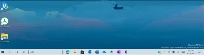 5-13 أفضل طريقتين لوضع أيقونات التطبيقات في منتصف شريط المهام في Windows 10